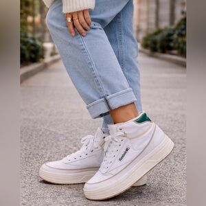 NWT Reebok C Geo Mid Sneakers - Size 8.5 (Retail $100)